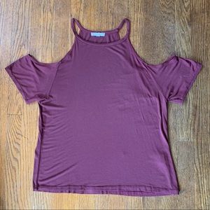 American Eagle Don’t Ask Why Cold Shoulder Top
